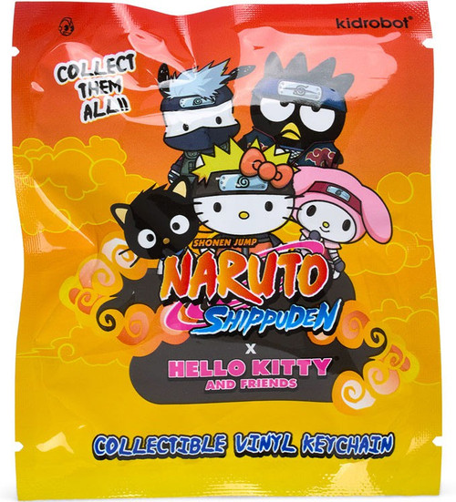 Sanrio Naruto x Hello Kitty Vinyl Keychain Series 1 Mystery Pack 1