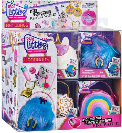  REAL LITTLES - Collectible Micro Handbag Collection with 17  Surprises Inside! : Toys & Games