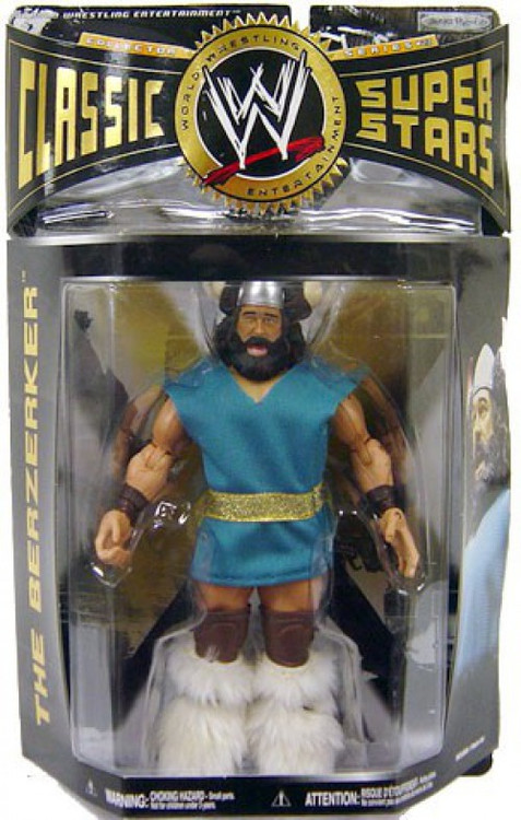 WWE Wrestling Classic Superstars Series 23 Berzerker Action Figure