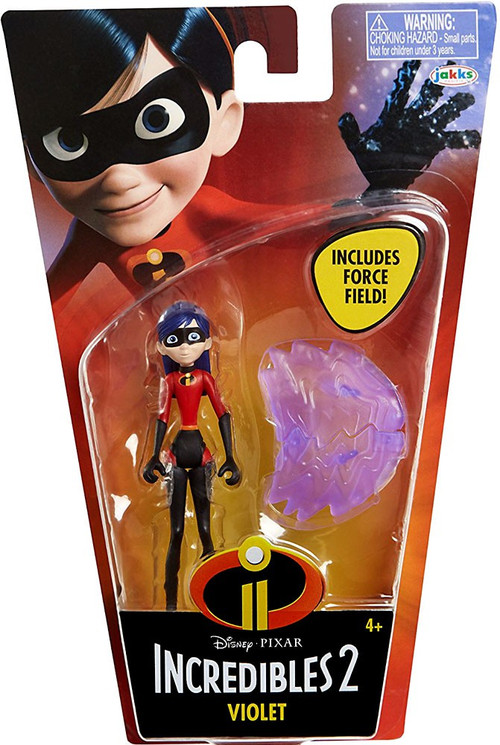 Disney Pixar Incredibles 2 Super Poseable Series 1 Violet 4 Basic