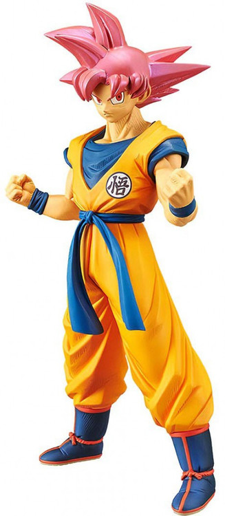 Dragon Ball Super Cyokoku Buyuden Collection Super Saiyan God Son Goku 8.4 Collectible PVC Figure [Damaged Package] [Damage]