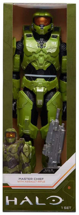 Halo Master Chief 12 Action Figure with Assault Rifle Wicked Cool Toys ...