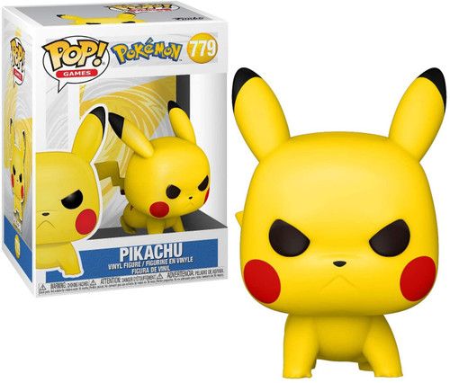 Funko Pokemon POP Games Pikachu Vinyl Figure 779 Attack Stance - ToyWiz