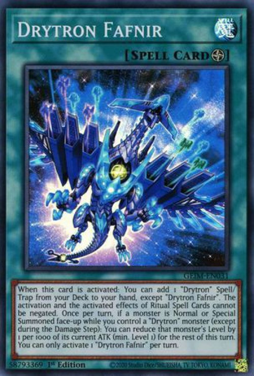 yugioh drytron cards INFO-AE076 Meteoroa (N) TCG Corner You can Special Summon this card from your hand or GY YuGiOh Genesis Impact Single Card