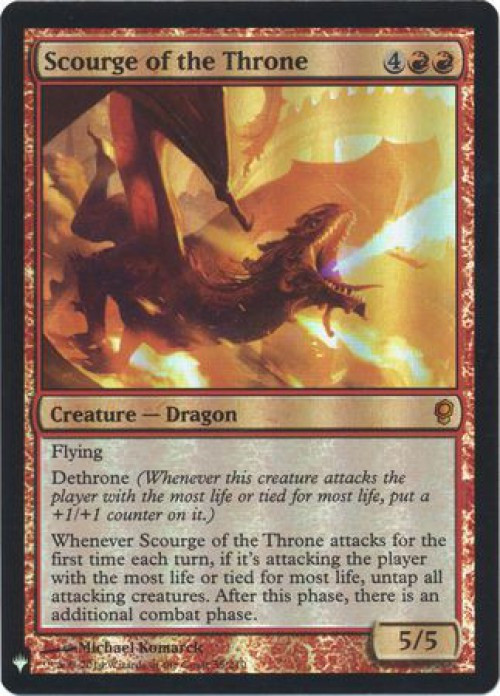 mtg dethrone cards Scourge of the Throne