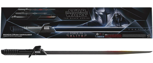 その他 1/1 DARKSABER FORCE FX ELITE LIGHTSABER Amazon.com: STAR WARS The Black Series Mandalorian Darksaber