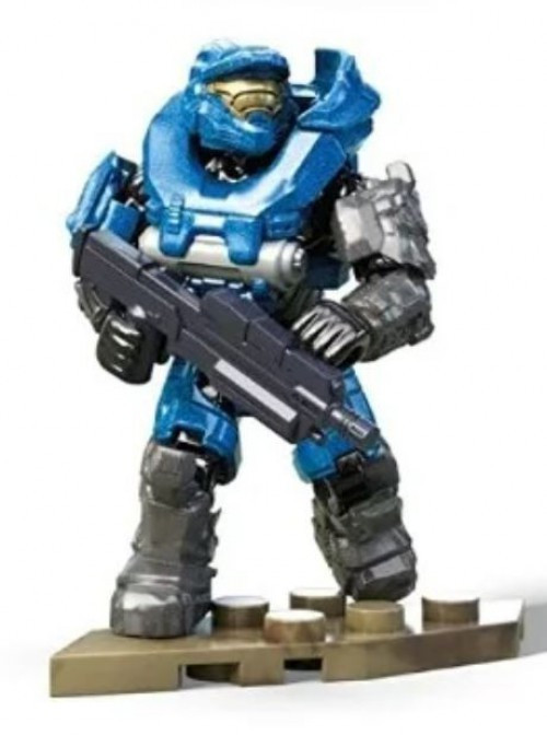 Halo Infinite Series 2 Blue Spartan Common Minifigure Loose Mega