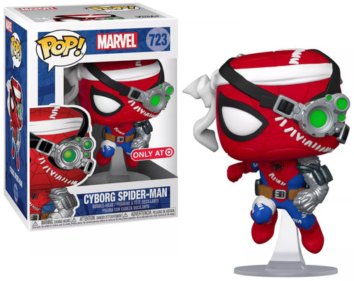 Funko Marvel Spider-Man POP Marvel Cyborg Spider-Man Exclusive