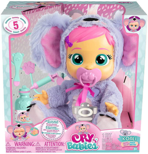 その他 cry baby push doll Cry Babies Koali Feel Better Doll with Accessories | Costco