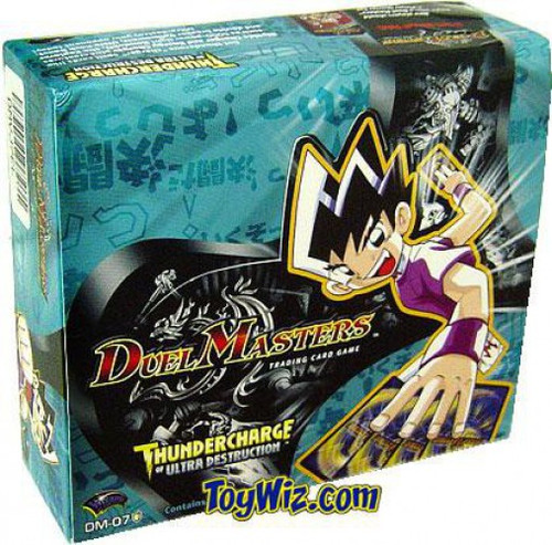 Duel Masters Card Game Thundercharge of Ultra Destruction Booster Box DM-07  24 Packs Wizards of the Coast - ToyWiz