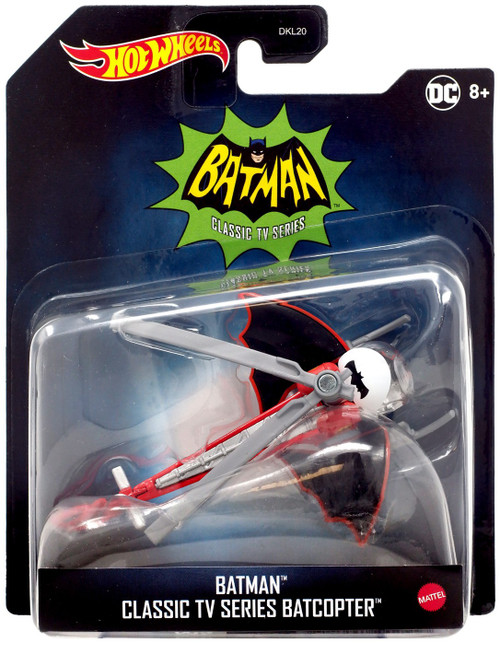 Hot Wheels Batman Classic TV Series Batcopter 150 Diecast Car