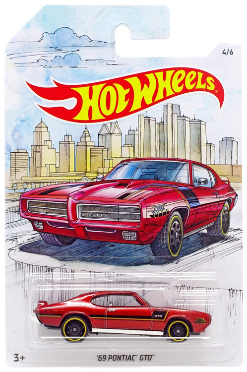 Hot Wheels S-TH '69 ポンティアック GTO 69 Pontiac GTO Hot Wheels 2007 Super Treasure Hunt
