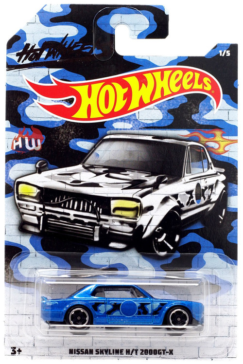 Hot Wheels Urban Camouflage Nissan Skyline HT 2000 GT-X 164