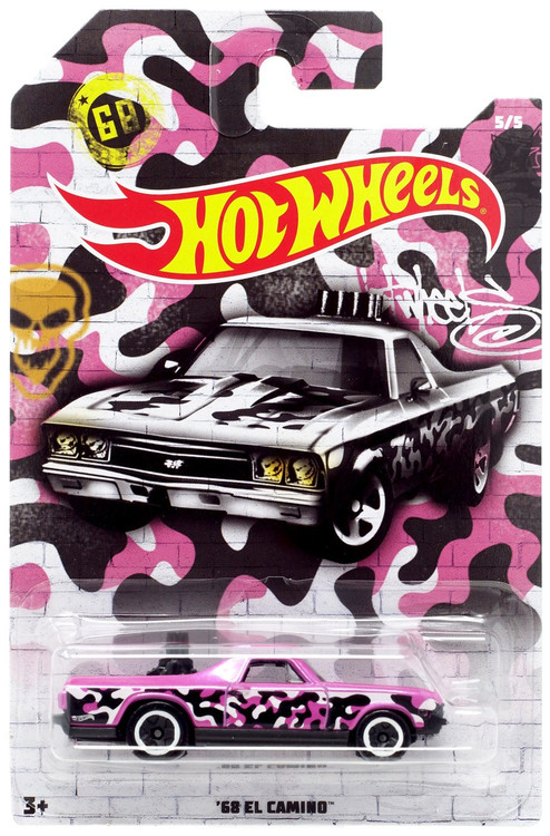Hot Wheels Urban Camouflage 68 El Camino 164 Diecast Car 55 Mattel