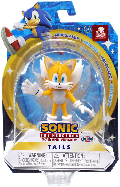 Sonic the Hedgehog Tails 2 1/2 Inch Wave 5 Action Figure – Insert Coin Toys