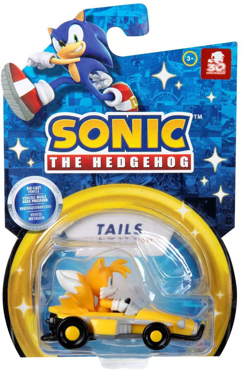 Sonic The Hedgehog Tails Diecast Vehicle Whirlwind Sport Jakks Pacific ...
