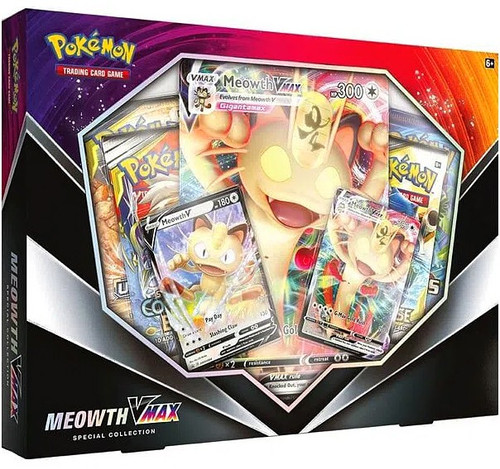 Pokemon Trading Card Game Meowth VMAX Special Collection 4