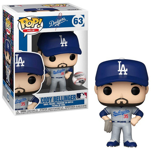  Funko Pop! MLB: Dodgers - Cody Bellinger (Road Uniform) : MLB  Funko Pop! Series 4: Sports & Outdoors