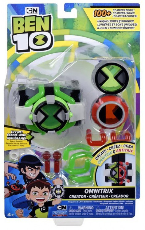 Ben 10 DELUXE Omnitrix Roleplay Toy Playmates - ToyWiz