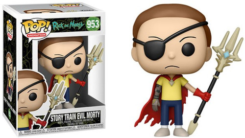 Funko Rick Morty POP Animation Story Train Evil Morty Vinyl Figure 953 -  ToyWiz