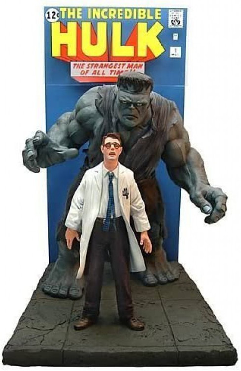 Marvel Scene Replica The Incredible Hulk 1 Statue Master Replicas - ToyWiz