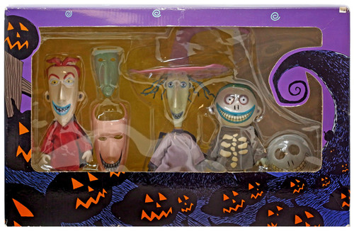 Nightmare Before Christmas Lock, Shock Barrel Figure Set Jun