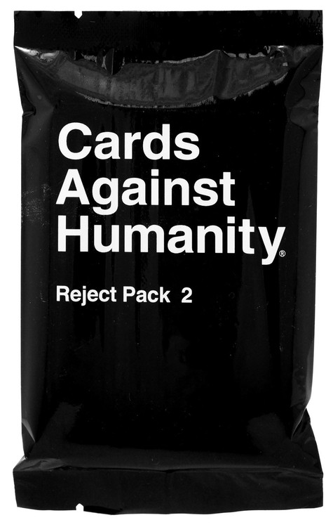 Cards Against Humanity Reject Pack 2 Card Game Expansion - ToyWiz