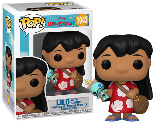 Lilo and Stitch LILO With Scrump Funko Pop #1043 Disney Vinyl Figure New!