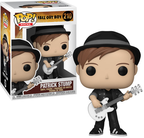 Boy Pop Rocks Funko Fall Out Boy POP Rocks Patrick Stump Vinyl Figure 210 - ToyWiz