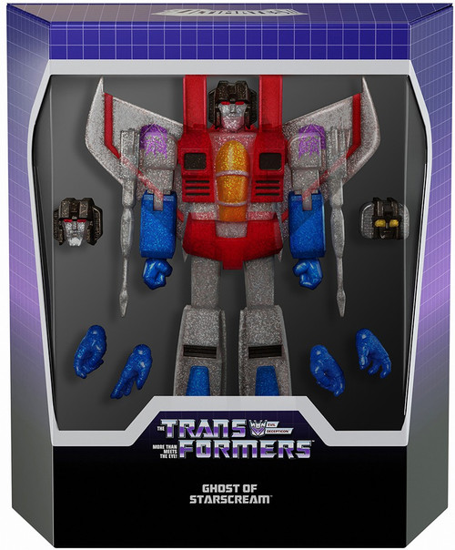 Transformers Ultimates Starscream 3.75 Action Figure Super7 - ToyWiz