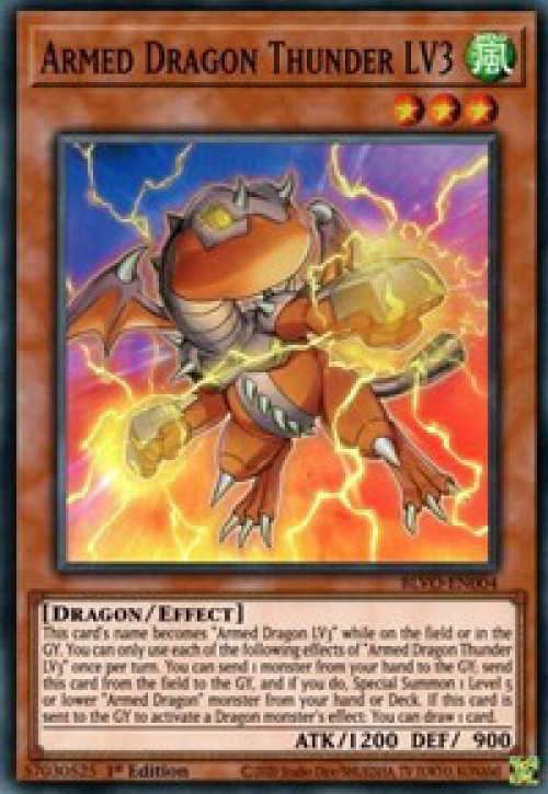 YuGiOh Armed Dragon LV10 White BLVO-EN005 1st Edition Ultra Rare