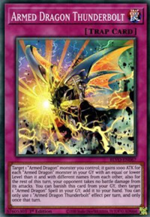 Yugioh Armed Dragon LV10 White BLVO-EN005 Ultra Rare 1st Edition