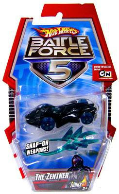 Hot Wheels Battle Force 5 The Zentner 16 Diecast Car Mattel