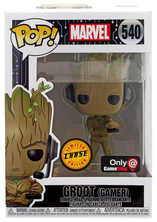 Funko Marvel POP Marvel Groot Exclusive Vinyl Bobble Head