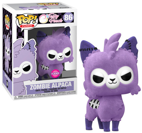 Tasty Peach POP! Funko Zombie Alpaca Exclusive Vinyl Figure #86