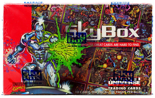 Marvel Skybox Marvel Universe Series 4 Trading Card Box 36