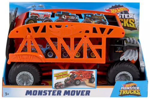 Hot Wheels Monster Trucks Monster Mover 164 Orange Mattel Toys - ToyWiz