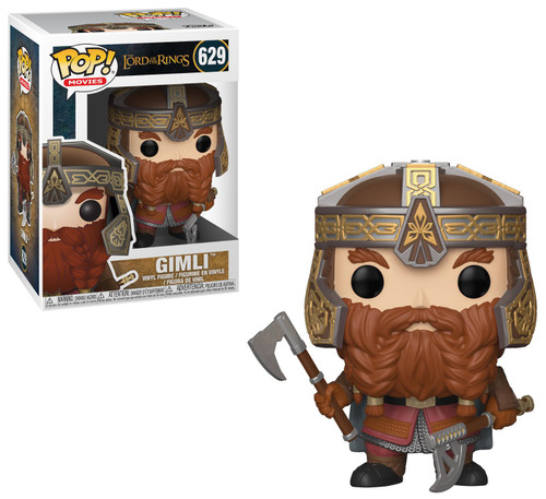 Funko Lord of the Rings POP Movies Gimli Vinyl Figure 629 With Ax