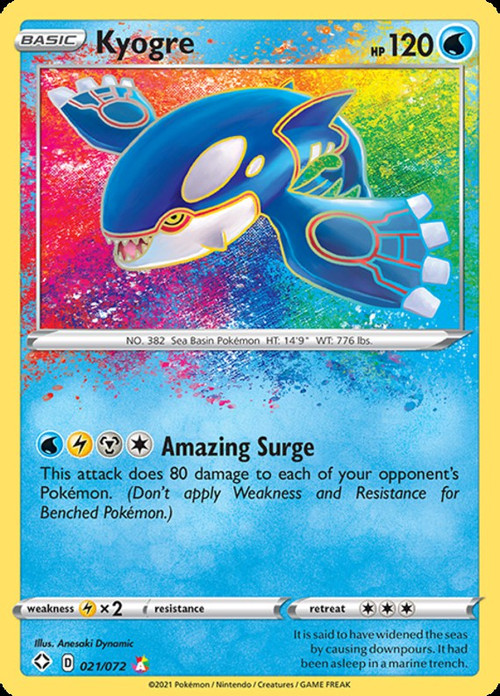 kyogre gx pokemon card Legend cards were truly ahead of their time, but please dont look at the typography Colorless Retreat Cost Kyogre | Crown Zenith |