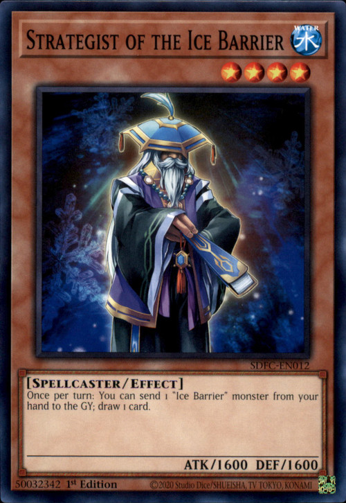 yugioh structure deck freezing chains card list Single Common Prior of the Ice Barrier SDFC-EN008 This cards name becomes Des Frog while it is on the field YuGiOh Freezing Chains Single Card