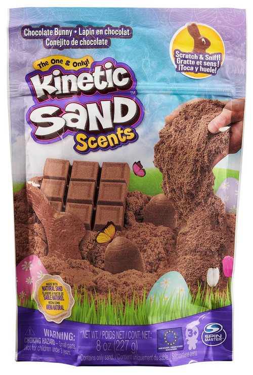Kinetic Sand Scents Chocolate Bunny Exclusive 8 Ounce Pack Spin