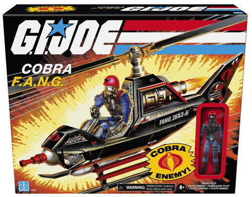 GI Joe Retro Collection Cobra F.A.N.G. Copter Pilot Exclusive 3.75