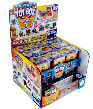  Worlds Smallest Micro Toy Box Toy Shop Playset - Includes 7  Miniature Toys : Toys & Games