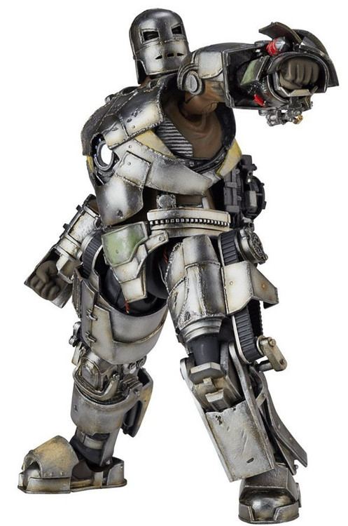 Marvel Legacy of Revoltech Iron Man Mark I Action Figure LR-023 [Damaged Package]