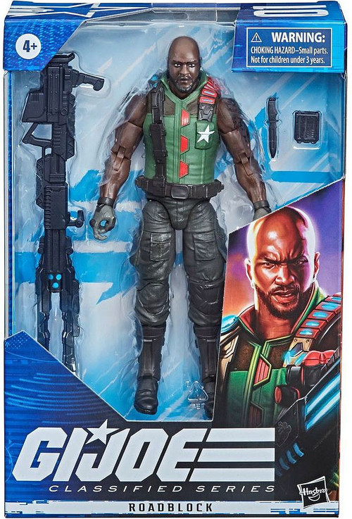 G.I Joe Roadblock フィギュア Hasbro GI Joe ROADBLOCK 9 Inch Action Figure with Assault Rifle