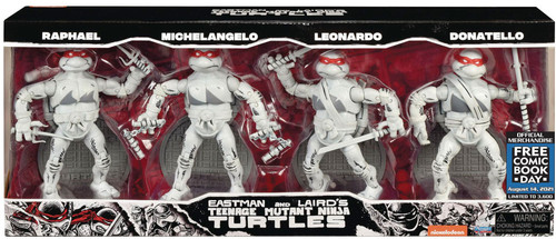 Teenage Mutant Ninja Turtles Leonardo Michelangelo Raphael 3 Pack