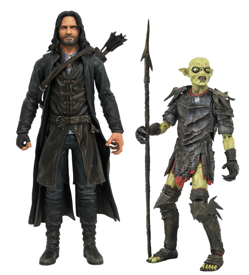 Diamond Select Toys The Lord of The Rings Series 4 Figure Set Brand New In  Stock