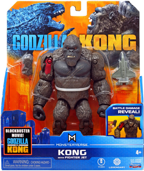 Godzilla Vs Kong Monsterverse Kong 6 Action Figure with Fighter