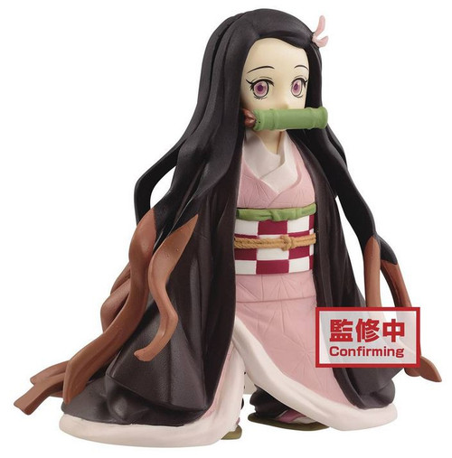 Demon Slayer Nezuko Kamado 4-Inch Collectible PVC Figure [Version 1, Sitting]