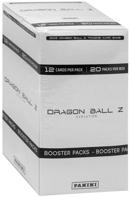 Dragon Ball Z Collectible Card Game Evolution BLISTER Booster Box 20 Packs  Panini - ToyWiz